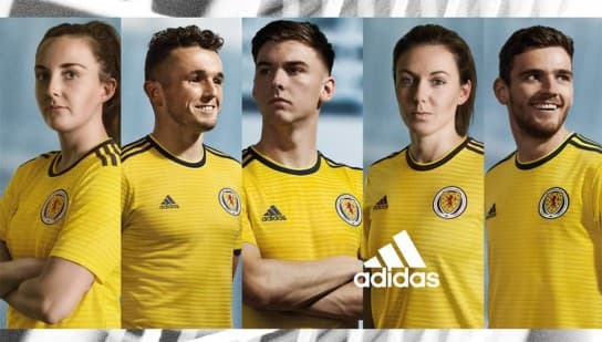 Ecosse 2018 maillot exterieur Adidas foot