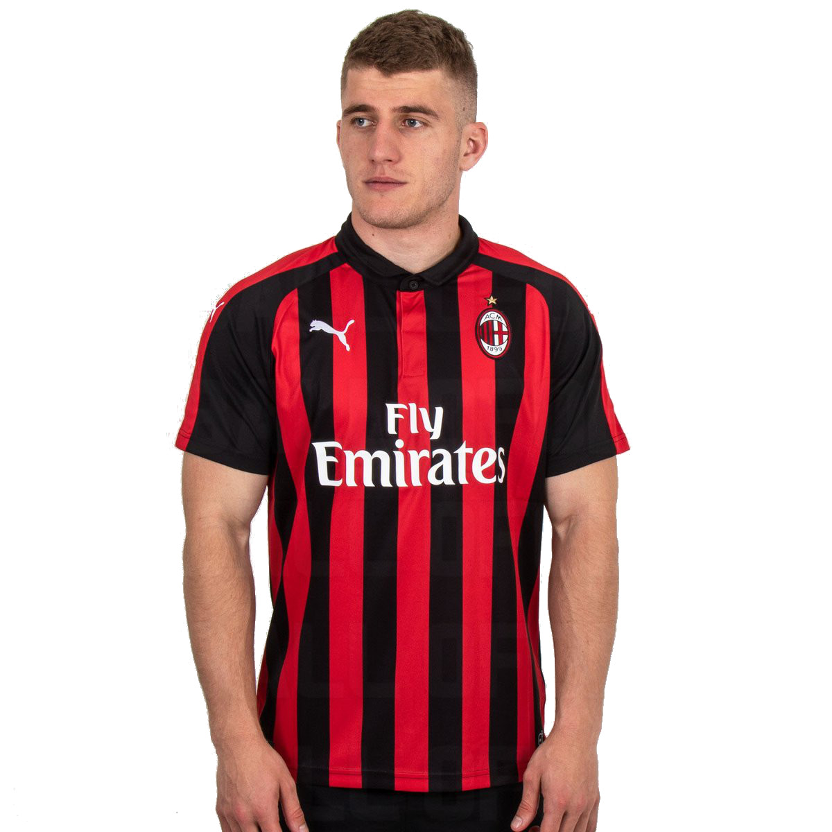 AC Milan 2019 maillot domicile foot 18 19