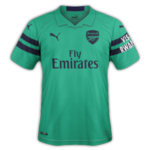 Arsenal 2019 troisième maillot third 18 19