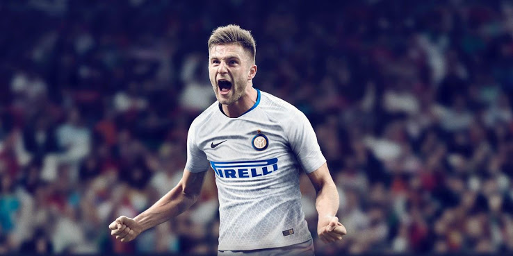 Inter Milan 2019 maillot extérieur officiel Nike