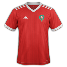Maroc 2018 maillot domicile coupe du monde 2018