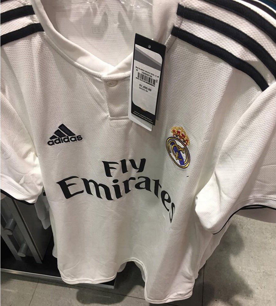Real Madrid 2019 maillot domicile football Adidas
