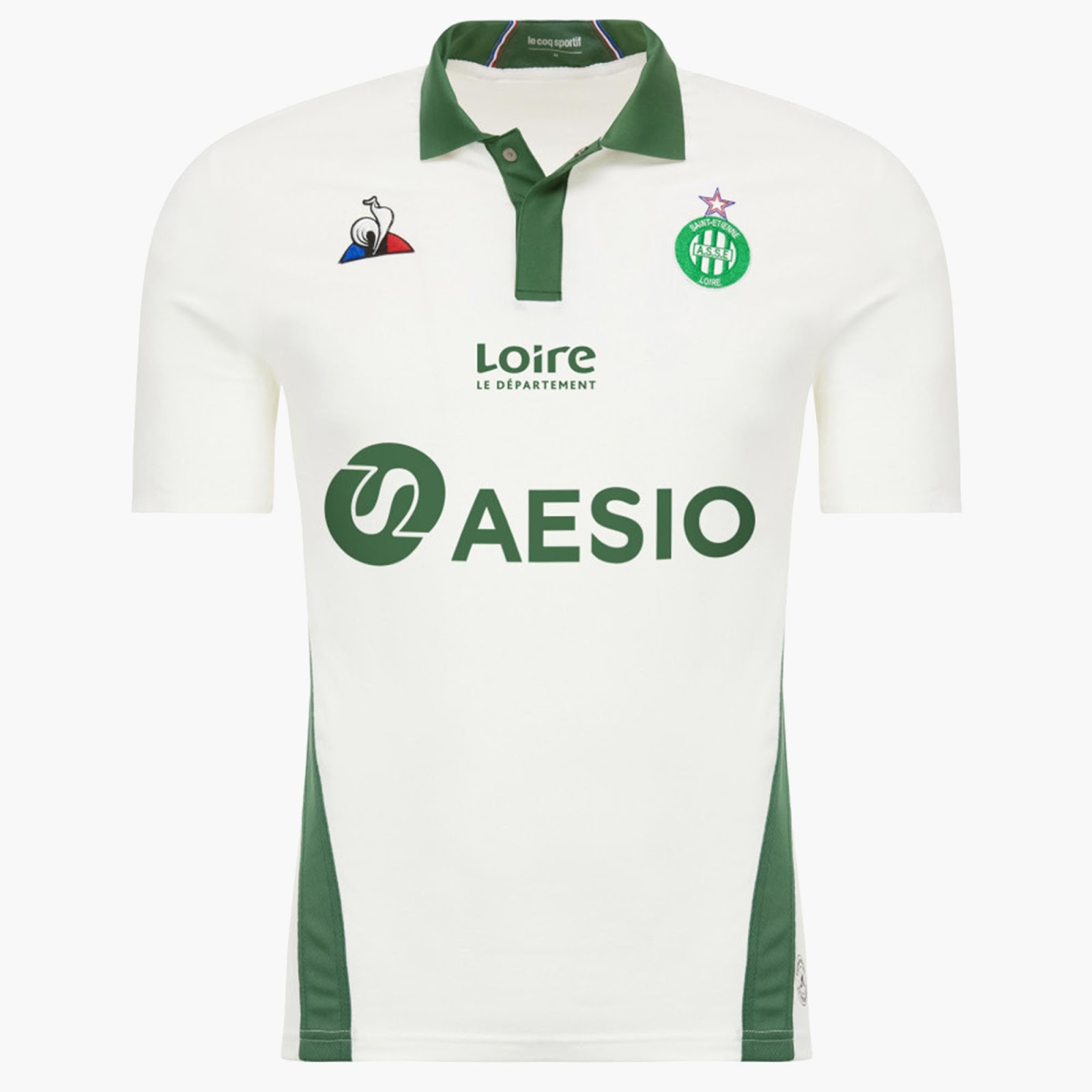 ASSE 2019 maillot extérieur foot Saint Etienne