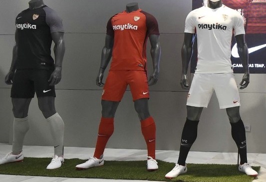 FC Seville 2019 maillots de foot 18 19 Nike officiels