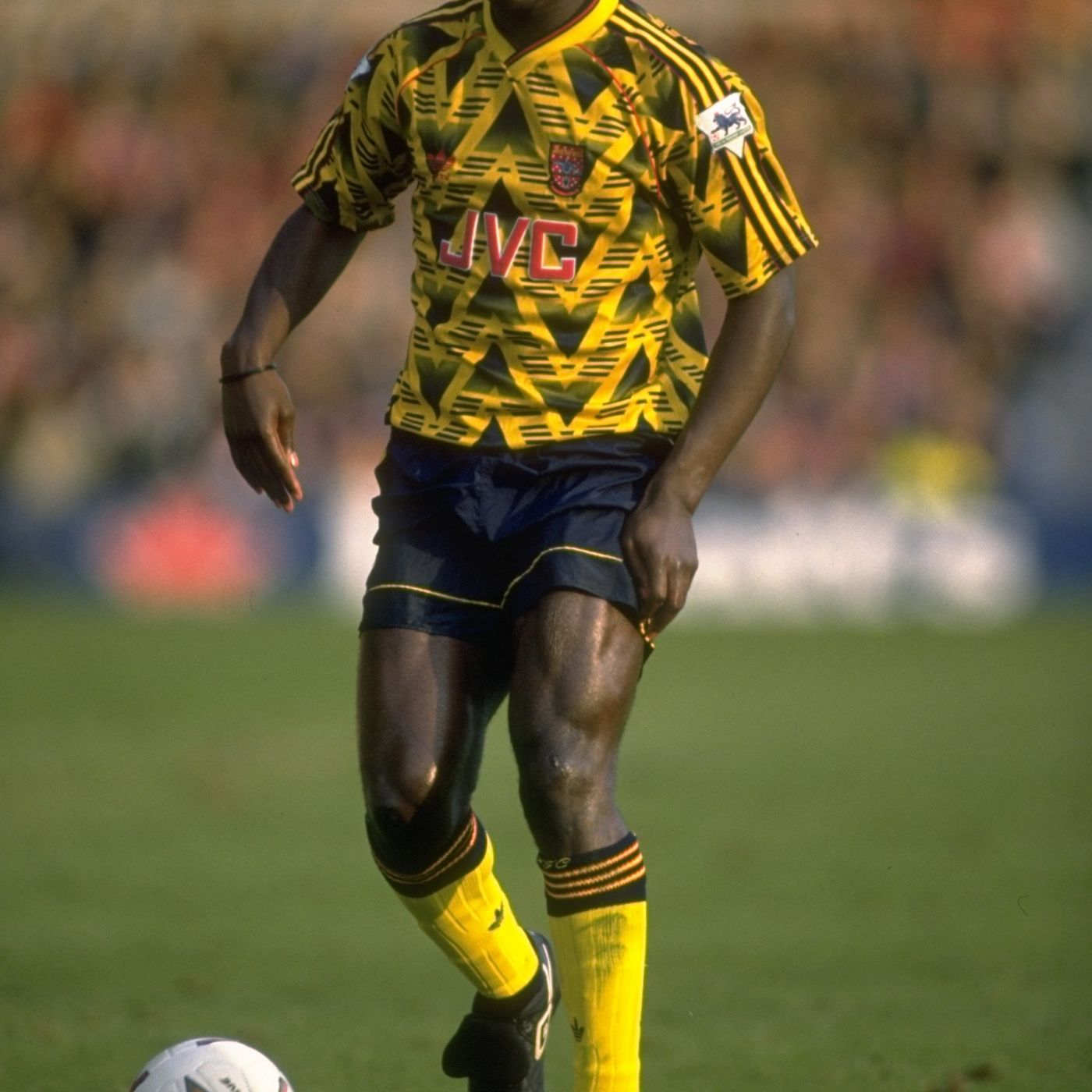 Arsenal 1991 1993 maillot de foot jaune inspiration 2020