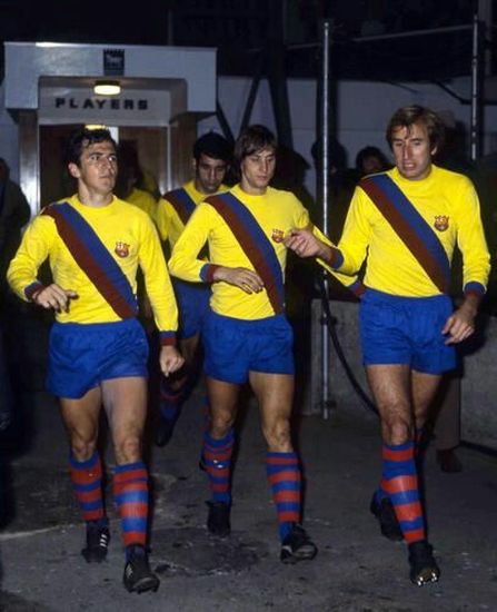 FC Barcelone 2020 maillot extérieur porté 1970