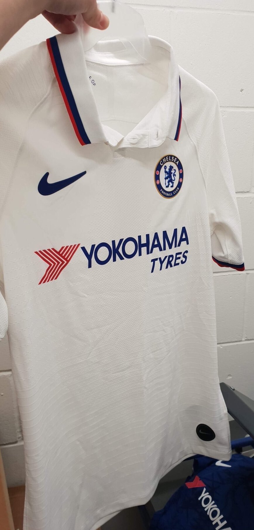 Chelsea 2020 maillot exterieur blanc Nike 19 20
