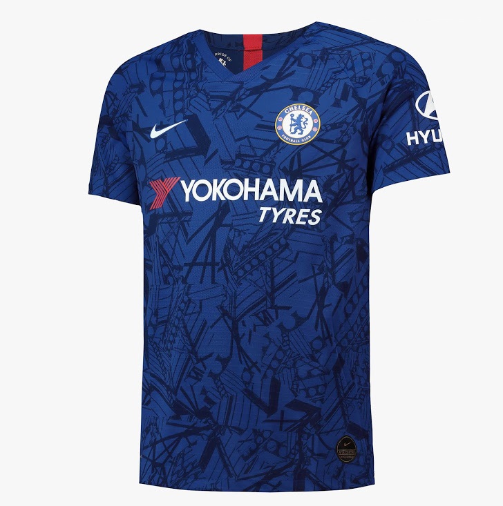 Chelsea 2020 nouveau maillot de football domicile