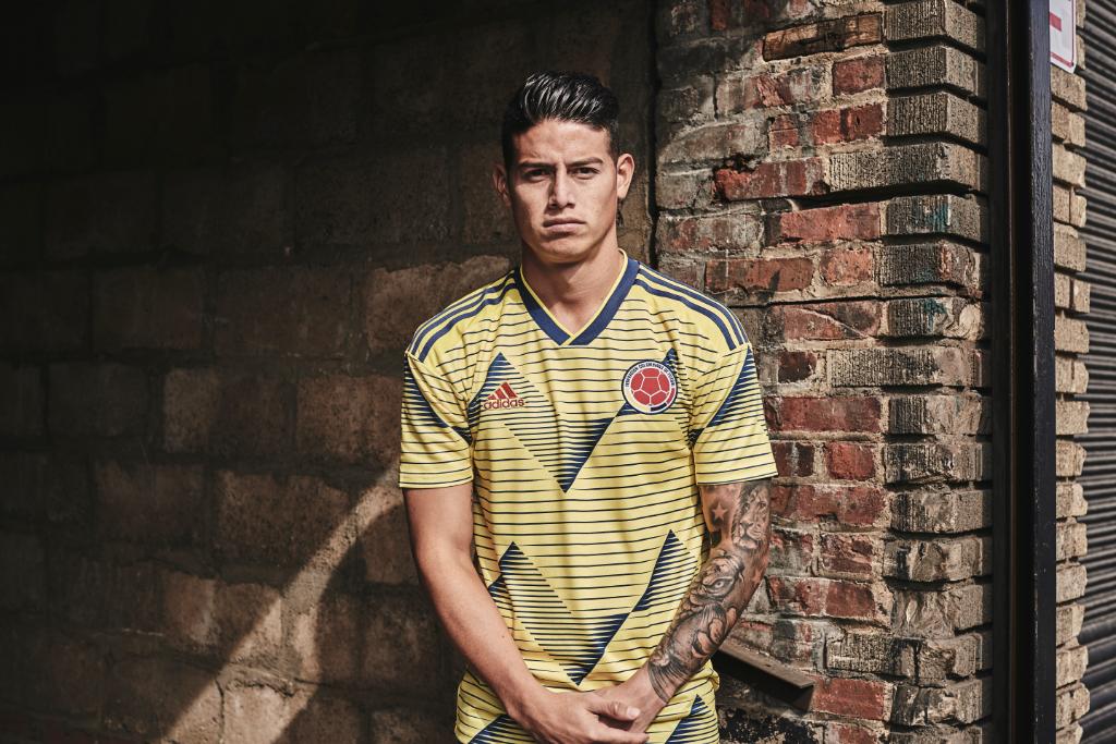 Colombie 2019 maillot domicile Copa America 2019 James Rodriguez