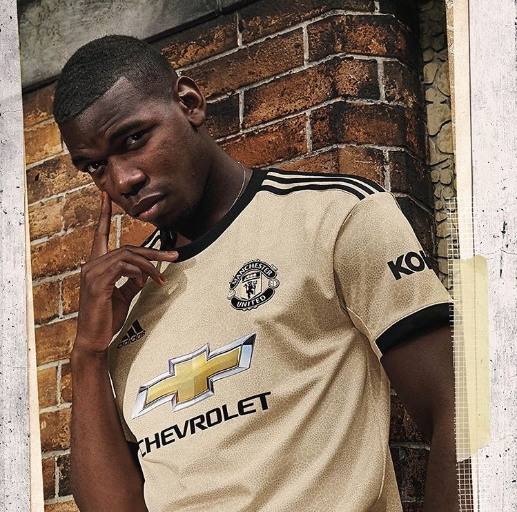 Manchester United maillot exterieur foot 2019 2020 Pogba