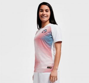 Chili maillot feminin exterieur foot coupe du monde 2019