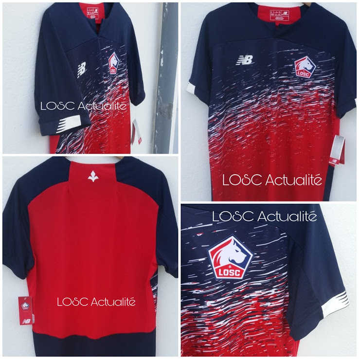 Lille 2020 maillot domicile football
