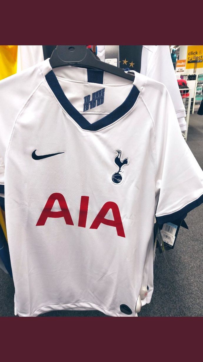 Tottenham 2020 nouveau maillot domicile 19 20 