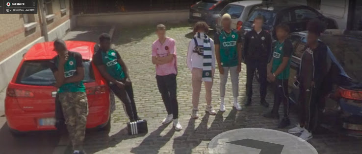 Nouveau maillots de foot Red Star 2020 Street View