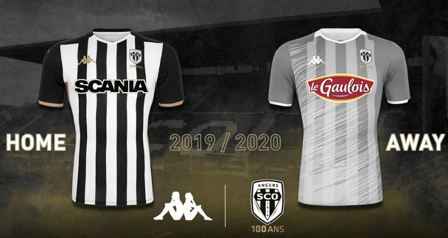 SCO Angers 2020 nouveaux maillots de foot 2019 2020