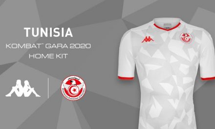Tunisie CAN 2019 les trois nouveaux maillots par Kappa