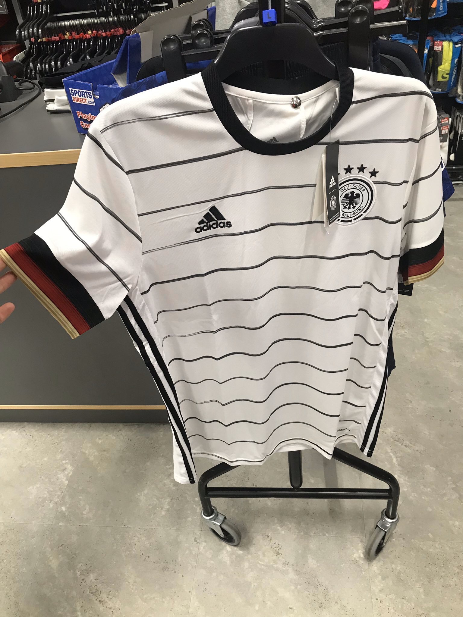Allemagne Euro 2020 maillot de foot Adidas