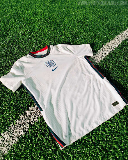 Angleterre Euro 2020 maillot domicile officiel