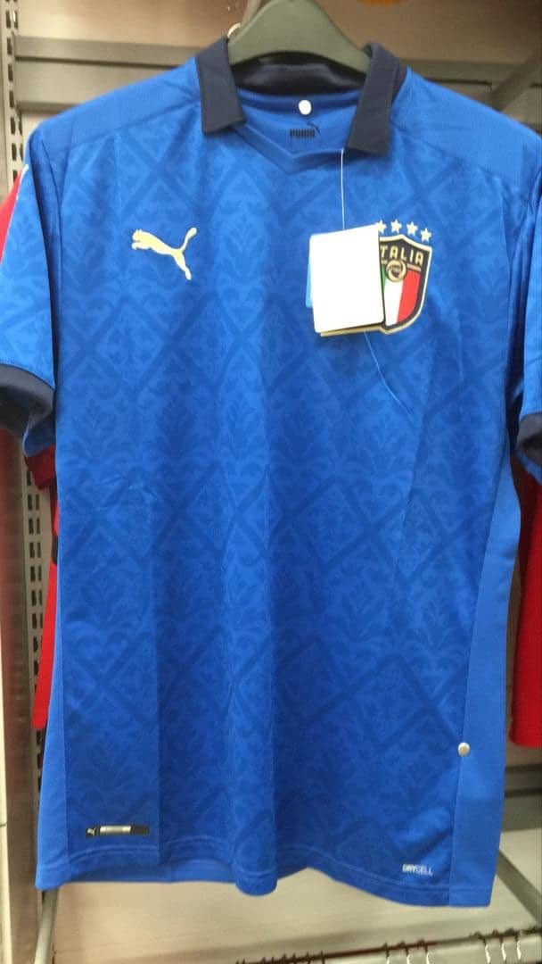 Italie Euro 2020 maillot domicile foot