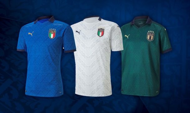 Présentation des maillots de football Italie Euro 2020