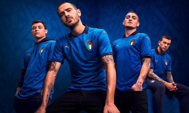 Présentation des maillots de football Italie Euro 2020