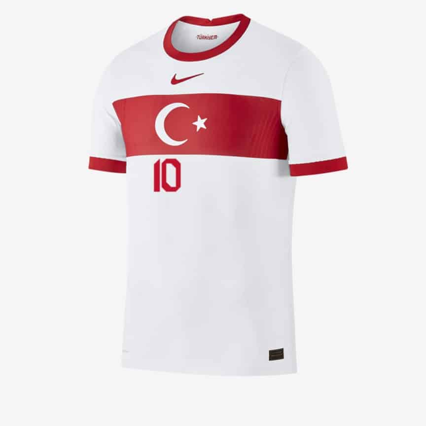 Turquie Euro 2020 maillot domicile