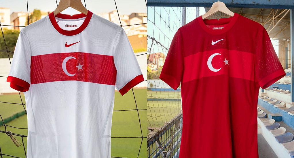 Turquie Euro 2020 nouveaux maillots de football