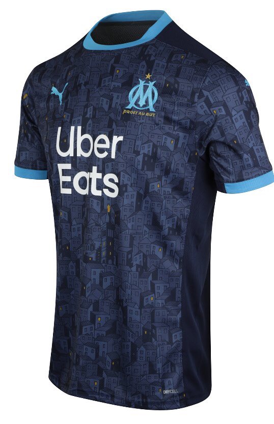 Marseille 2021 maillot de foot exterieur OM