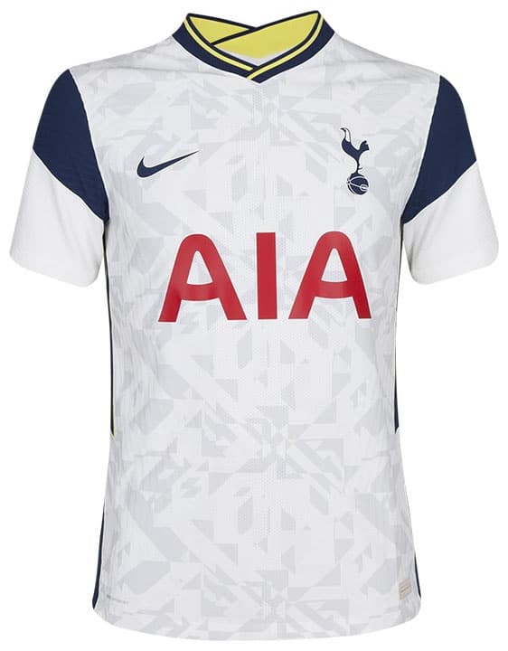 Tottenham 2021 nouveau maillot de foot domicile
