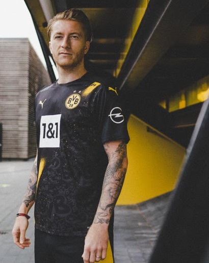 BVB Dortmund 2021 maillot exterieur officiel football