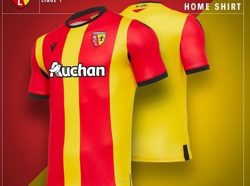 Nouveaux maillots RC Lens 2021 pour la Ligue 1