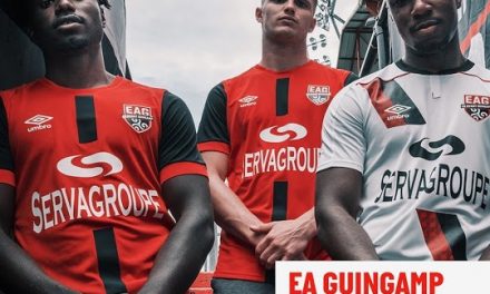 EA Guingamp 2021 les nouveaux maillots de football