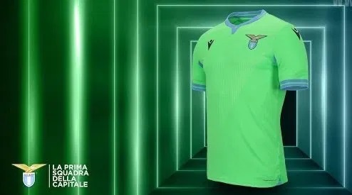 Lazio 2021 nouveau maillot de foot exterieur