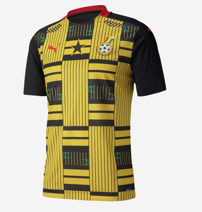 Ghana 2020 2021 maillot exterieur foot Ghana 2020 2021 maillot exterieur foot