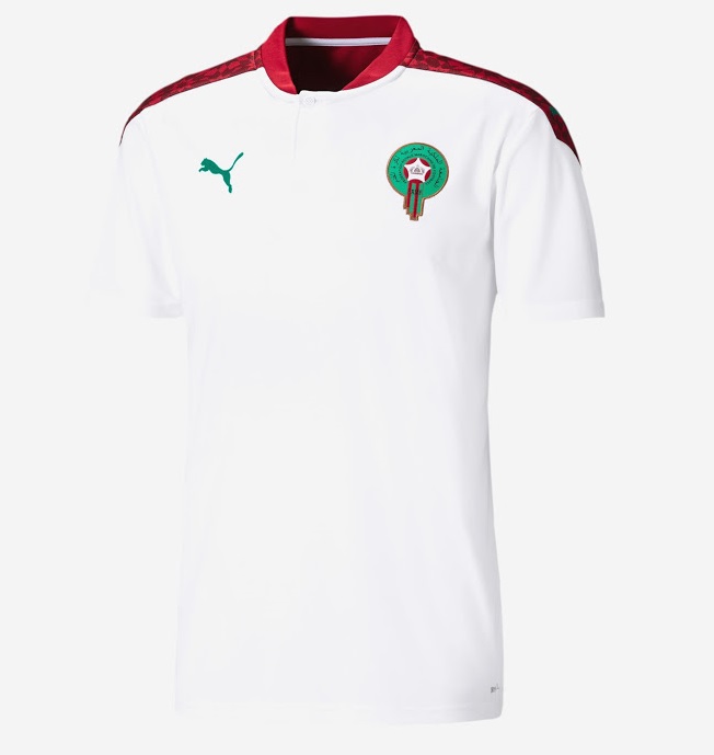 Maroc 2020 2021 maillot de foot exterieur Puma Maroc 2020 2021 maillot de foot exterieur Puma