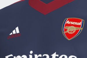 Arsenal 2022 maillot third foot Adidas