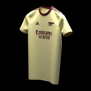 Arsenal 2022 possible maillot exterieur prediction