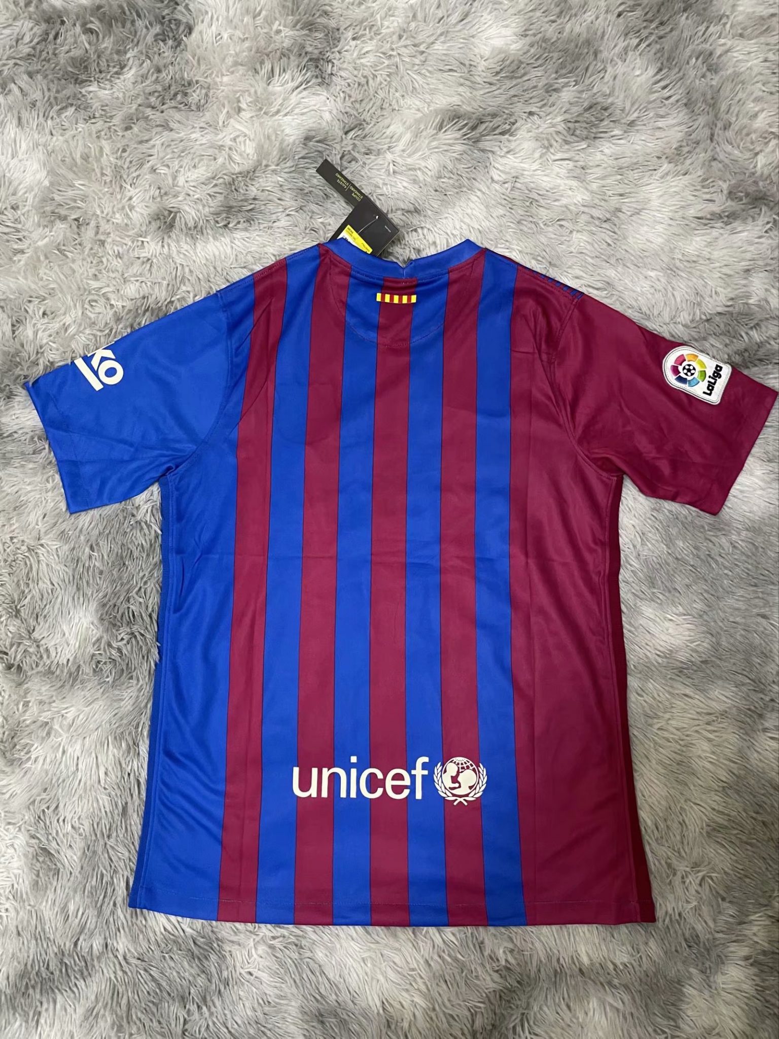 Maillot Domicile FC Barcelone 2021/2022 – Nike Authentique #21 Frenkie De Jong