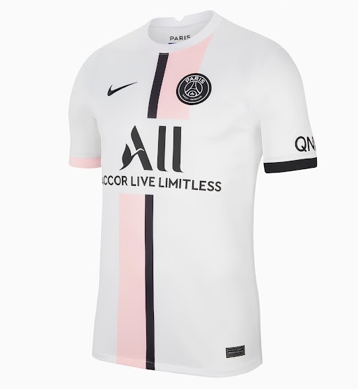 PSG 2022 maillot de football exterieur Nike officiel Paris Saint Germain