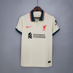 Liverpool 2021 2022 maillot exterieur foot Nike