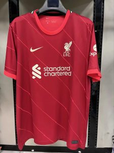 Liverpool 2022 maillot domicile foot rouge