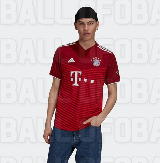 Bayern Munich 2021 2022 nouveau maillot domicile fuite