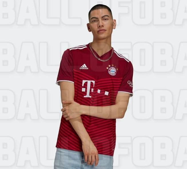 Bayern Munich 2022 nouveau maillot domicile fuite