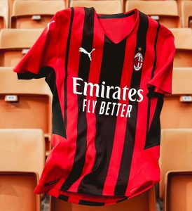 AC Milan 2022 nouveau maillot domicile Puma 21 22