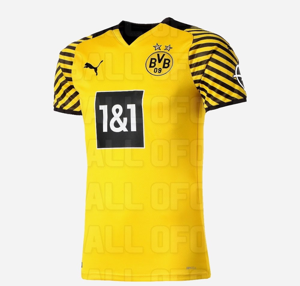 Dortmund 2022 maillot de foot domicile fuite