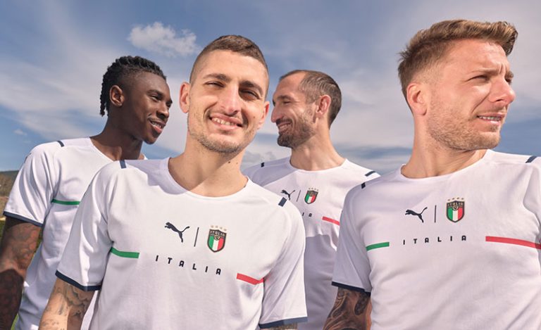 Maillot Extérieur Italie 2016-2017 Puma - Taille XL (état Moyen)