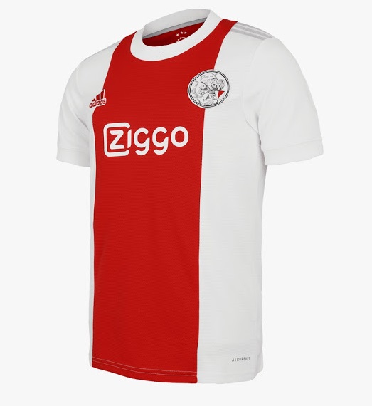 Ajax 2022 nouveau maillot domicile foot 21 22
