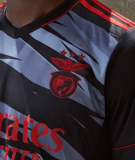 Benfica 2022 maillot third officiel Adidas