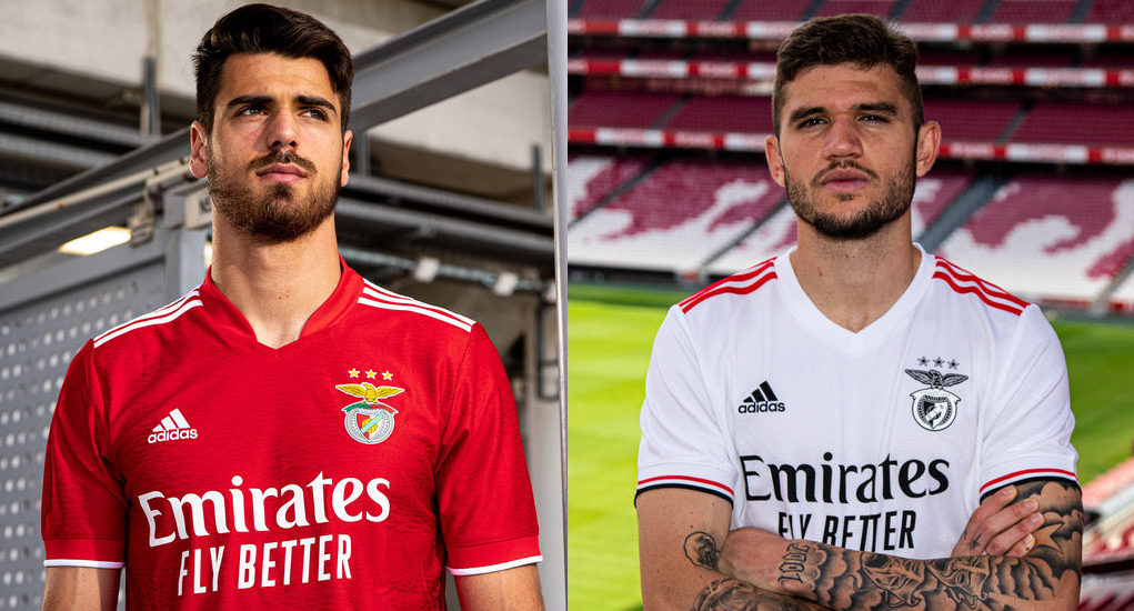Benfica 2022 nouveaux maillots de foot