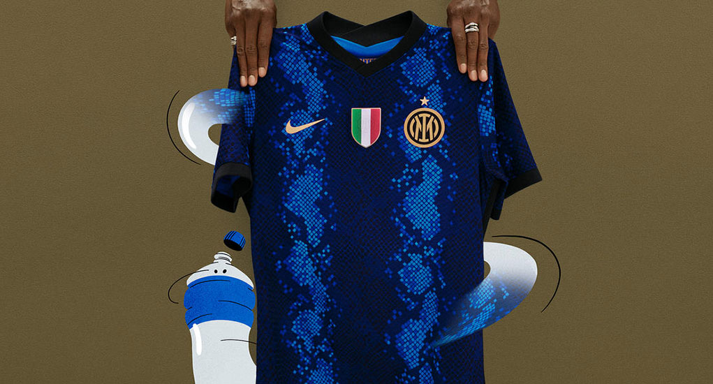 Inter Milan 2021 2022 maillot domicile officiel